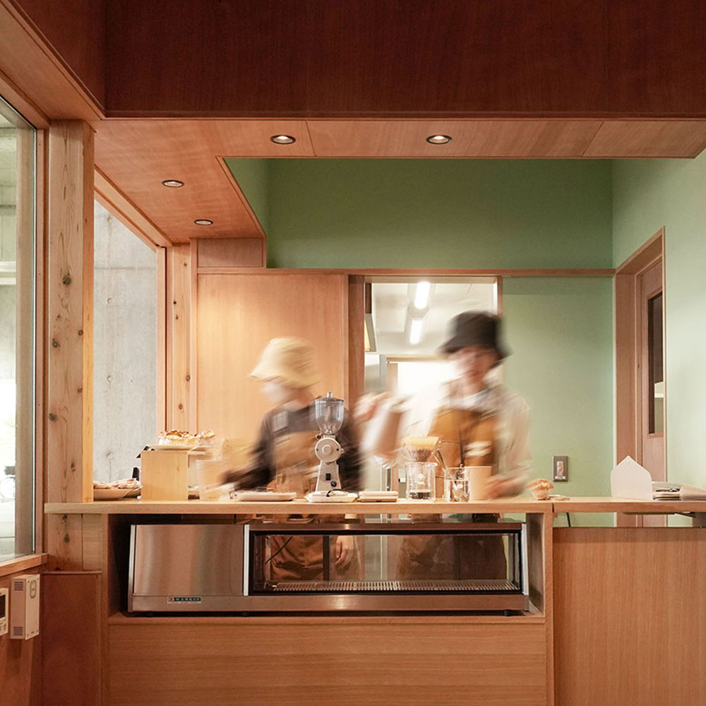 コーヒースタンドの写真